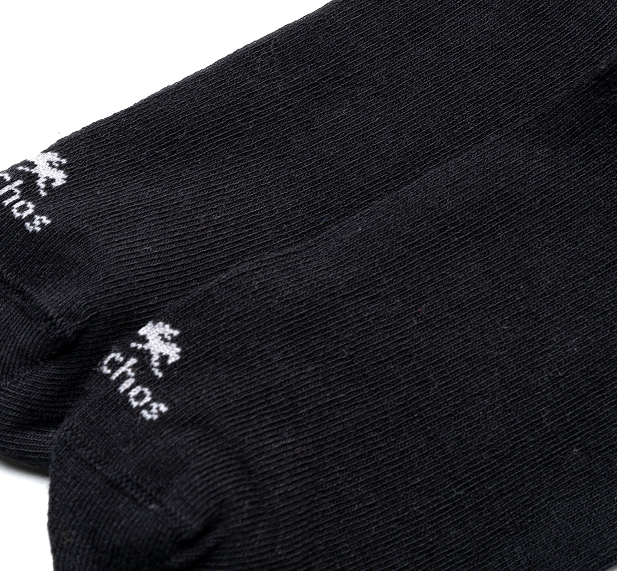 CA0001 Sock Men Black-Black 2p (1676)-1